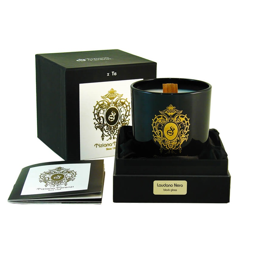 Scented Candle Laudano Nero