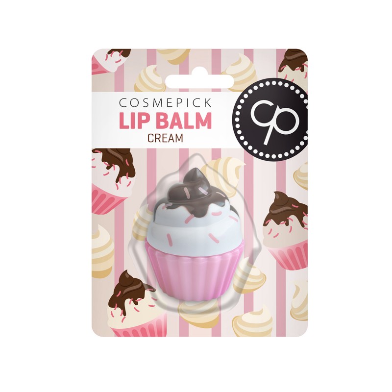 Lip Balm Cream Cupcake Balsam Do Ust