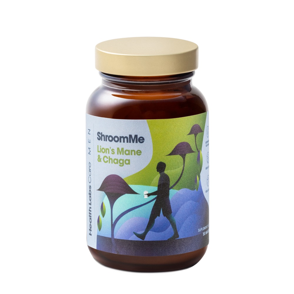 ShroomMe Lion’S Mane & Chaga Suplement Diety Dla Mężczyzn