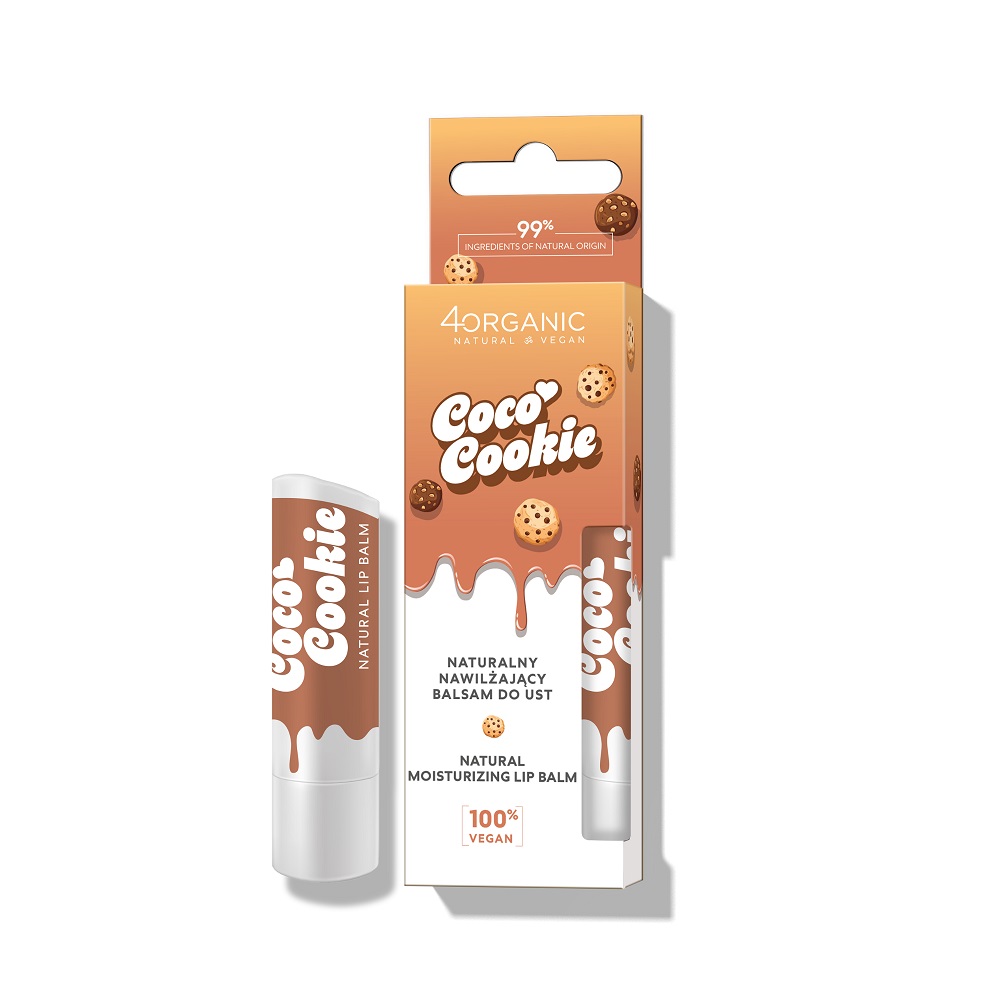 Natural Protective Lip Balm Natural Moisturizing Lip Balm Coco Cookie