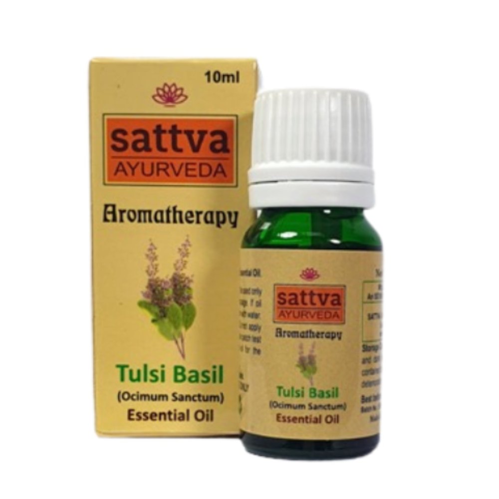 Aromatherapy Essential Oil Esenciální Olej Z Bazalky Tulsi