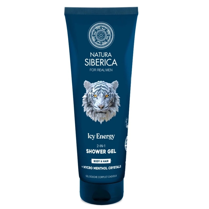 For Real Men Sprchový Gél 2 V 1 Na Telo A Vlasy Icy Energy 200 Ml