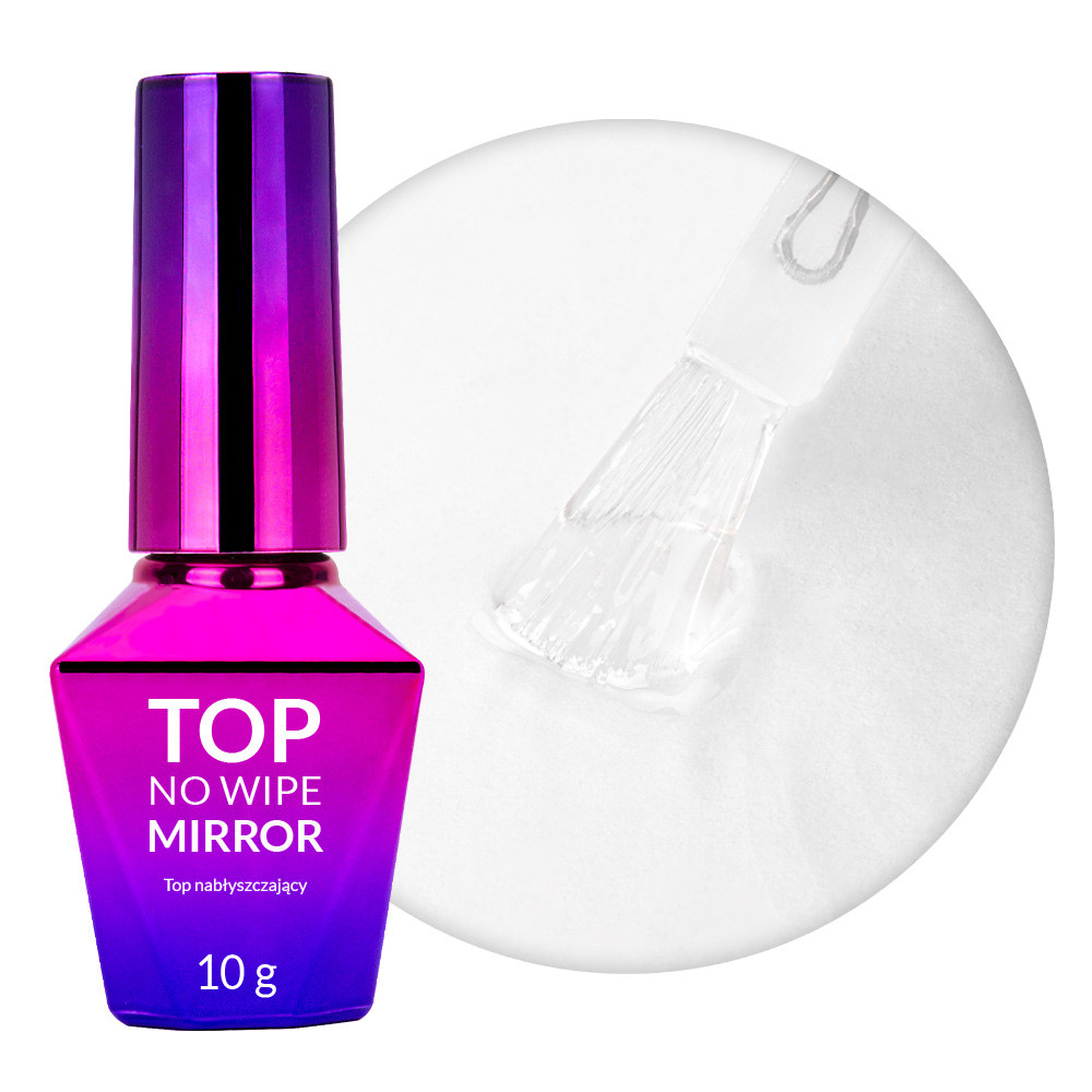 Top No Wipe Mirror Lesk Na Vlasy 10 G