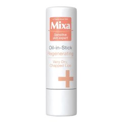 MIXA, Oil-in-Stick Regenerating olejkowy balsam do ust regenerujący 4.7ml