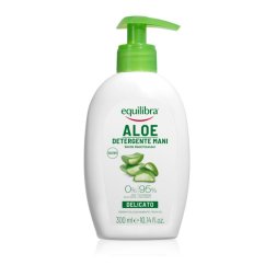 Equilibra, Aloe Detergente Mani Viso aloe čistiaci gél na tvár a ruky 300 ml