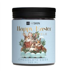 HiSkin Happy Easter sójová sviečka Čokoládové vajíčka 200ml