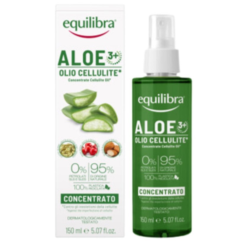 Equilibra, Dvojfázový telový olej proti celulitíde s aloe 150ml