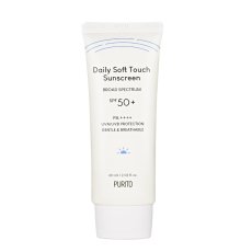 PURITO, Denní opalovací krém Soft Touch SPF50+ PA++++ opalovací krém s ceramidy 60 ml