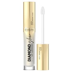 Eveline Cosmetics, Rozjasňovač rtů Diamond Glow s kyselinou hyaluronovou 07 Golden Dust 4,5 ml