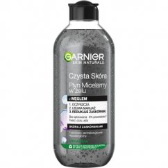 Garnier, Micelárna gélová voda Pure Skin s dreveným uhlím 400 ml