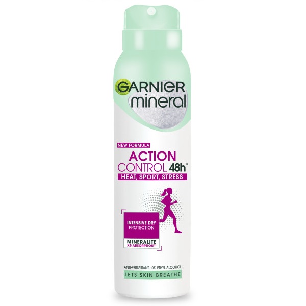 Garnier, Mineral Action Control antiperspirant v spreji 150 ml