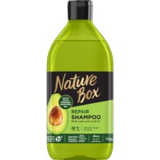 Nature Box, Avocado Oil szampon do włosów zniszczonych z olejem z awokado 385ml