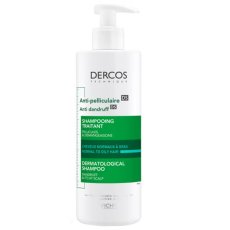 Vichy, Dercos Anti-Dandruff szampon przeciwłupieżowy do włosów normalnych i przetłuszczających się 390ml