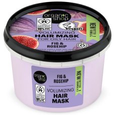 Organic Shop, Express Shine Hair Mask pielęgnująca maska do włosów Fig & Almond 250ml