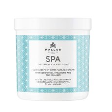 Kallos Cosmetics Spa Hand and Foot Care Massage Cream krem do masażu rąk i stóp 500ml