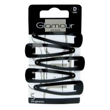 Glamour Classic sponky do vlasů černé 5ks