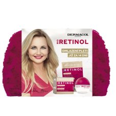Dermacol Skin Care Gift Set Bio Retinol denní krém 50ml + pleťová maska 2x8ml + noční krém 50ml