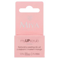 Miya Cosmetics, MyLIPscrub prírodný peeling na pery s olejmi a mangovým maslom 10g