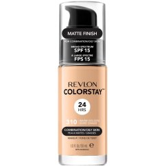 Revlon, ColorStay™ Makeup pre zmiešanú/mastnú pleť Podkladová báza SPF15 pre zmiešanú a mastnú pleť 310 Warm Golden 30ml