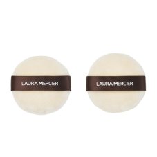 Laura Mercier Medium Velour Puff puszek do pudru 2szt.