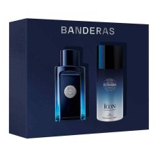 Antonio Banderas The Icon Sada: 100 ml toaletní vody ve spreji + 150 ml deodorantu ve spreji