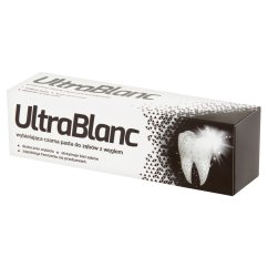 UltraBlanc, Wybielająca czarna pasta do zębów z węglem 75ml