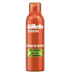 Gillette, Pena na holenie Fusion pre citlivú pokožku 250 ml