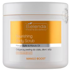 Bielenda Professional Mango Boost vyživujúci telový peeling na ruky a nohy 550g