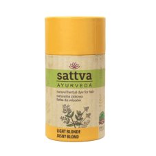 Sattva Natural Herbal Dye for Hair Přírodní bylinná barva na vlasy Světlá blond 150 g