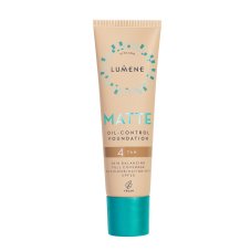 Lumene Matte Oil-Control Foundation SPF20 Matující podkladová báze na obličej 4 Tan 30ml