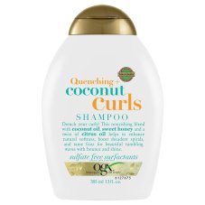 OGX, Quenching + Coconut Curls Šampón na kučeravé vlasy 385ml