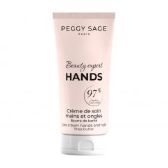Peggy Sage, Beauty Expert Hands ochranný krém na ruky a nechty s bambuckým maslom 50ml