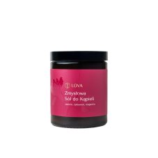 LOVA Sole do kąpieli Zmyselná soľ do kúpeľa Jasmín Cyklamén Magnólia 180g