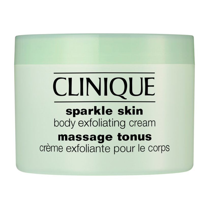 Clinique, Sparkle Skin Body Exfoliating Cream osviežujúci telový peeling s mentolom 250 ml