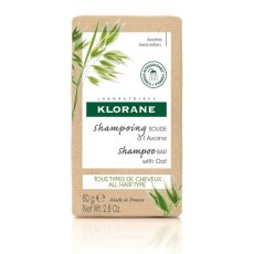 Klorane, Shampoo Bar szampon w kostce z owsem 80g