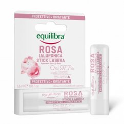 Equilibra, Rosa różany balsam do ust z kwasem hialuronowym 5.5ml