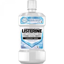 Listerine Advanced White płyn do płukania jamy ustnej Mild Taste 500ml