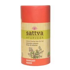 Sattva Natural Herbal Dye for Hair přírodní bylinná barva na vlasy Mahagon 150 g