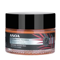 Asoa Gotowa maseczka do twarzy Czerwona Glinka 50ml