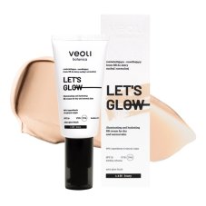 Veoli Botanica Let's Glow Brightening and moisturizing BB cream for dry and normal skin 1.5 N Ivory 30 ml
