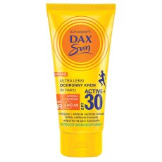 Dax Sun, Ultra lekki ochronny krem do twarzy SPF30 Active+ 50ml