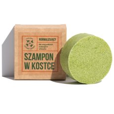 Mydlarnia Cztery Szpaki, Normalizujący szampon w kostce Rozmaryn i Mandarynka 75g