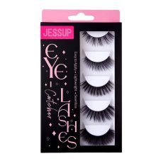 JESSUP False Eyelashes umělé řasy na proužku 5 párů