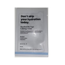 AXIS-Y Heartleaf My Type Calming Cream upokojujúci krém na tvár 1,5 ml