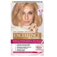 L'Oreal Paris, Excellence Creme vlasy dye 8.13 Pearl Beige
