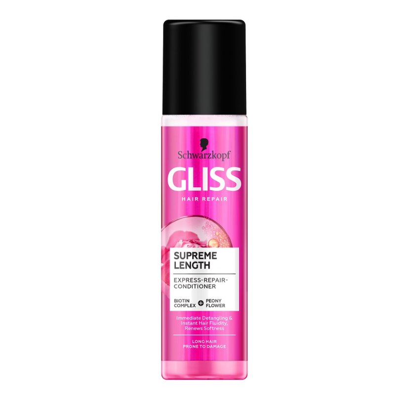 Gliss, kondicionér Supreme Length Express-Repair pre dlhé a zraniteľné vlasy 200 ml