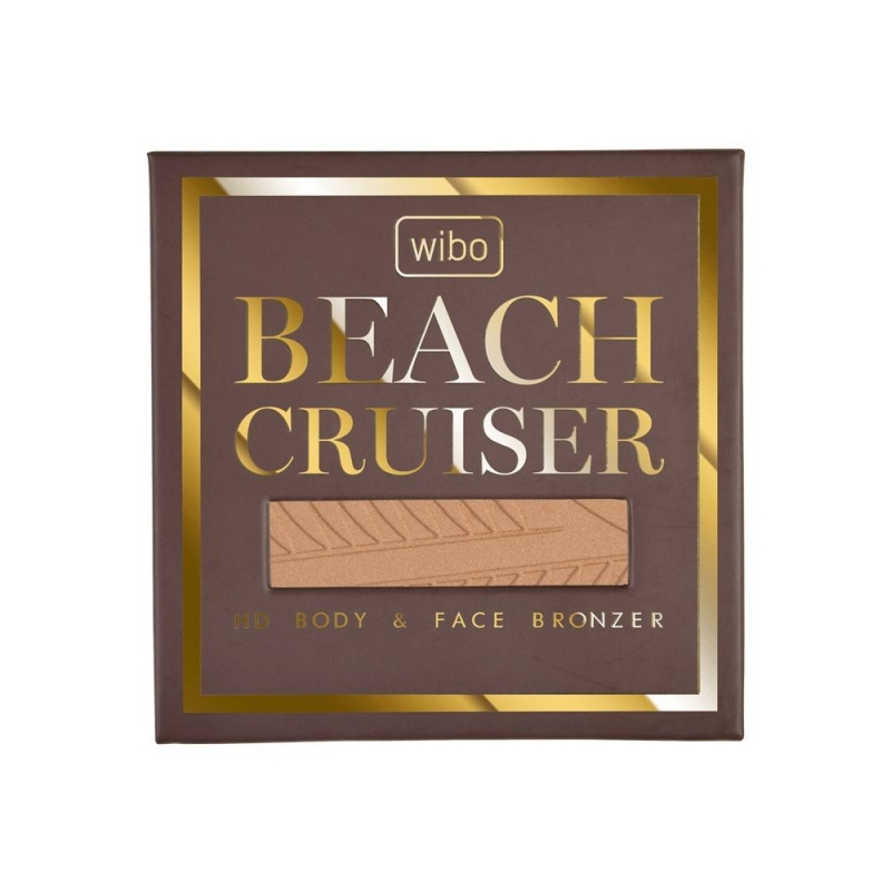 Wibo, Beach Cruiser HD Body & Face Bronzer perfumowany bronzer do twarzy i ciała 01 Sandstorm 22g