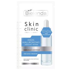 BIELENDA_Skin Clinic Professional Hydratační a zklidňující maska s kyselinou hyaluronovou 8g