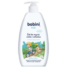 Bobini, Dětský hypoalergenní mycí gel na tělo a vlasy 500 ml