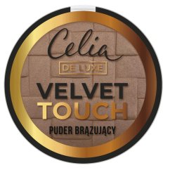 Celia, De Luxe Velvet Touch puder brązujący 105 9g